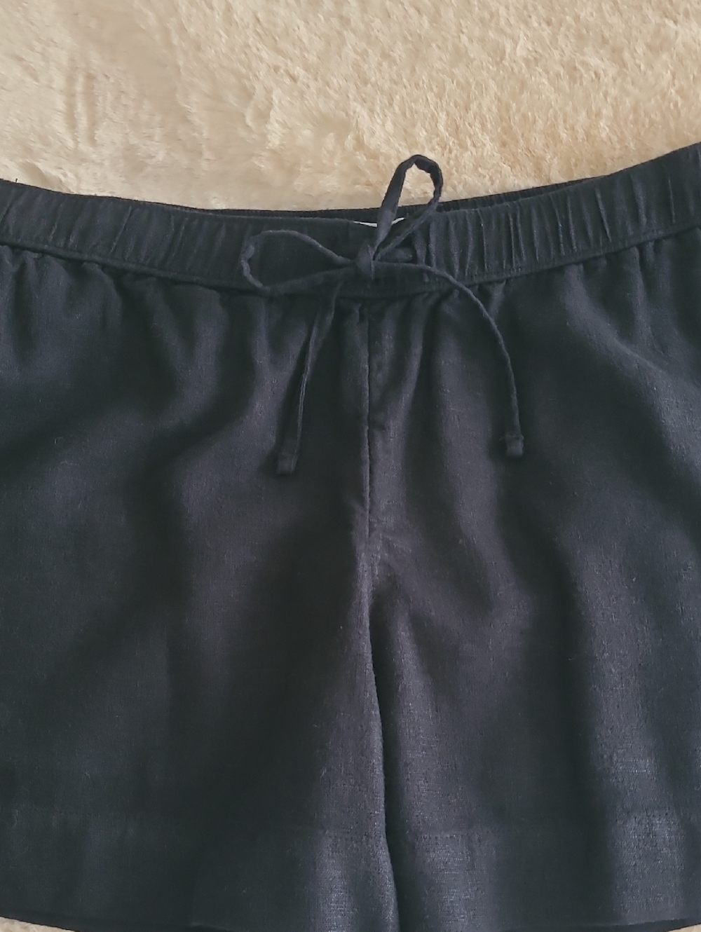 Mid Rise Linen-Blend Pull-On Short - Picture 6 of 10